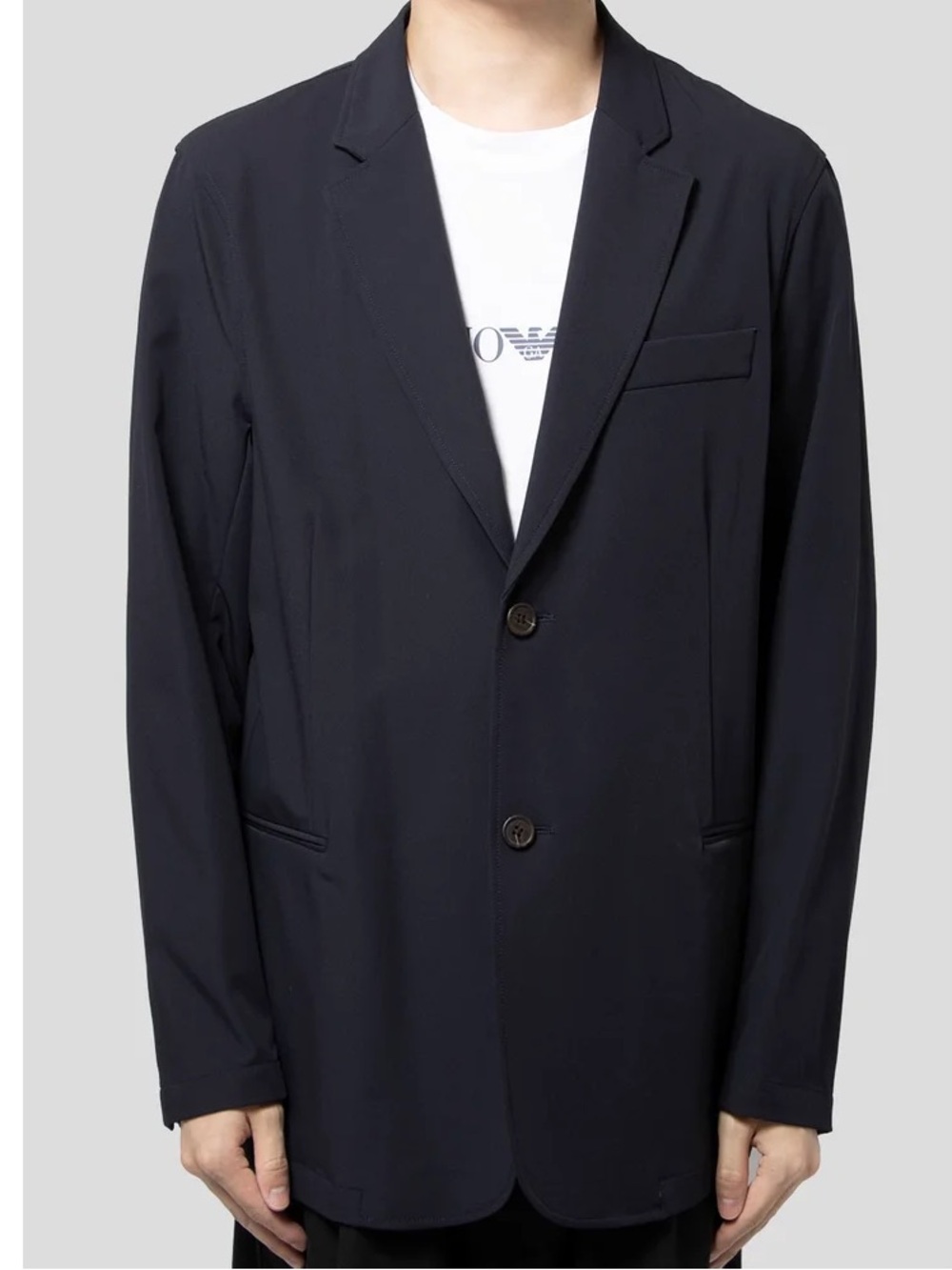 Armani Collezioni Cotton Blazer Jacket